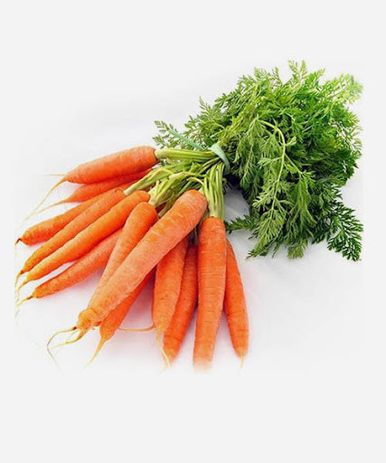 Cà rốt chứa nhiều vitamin A - dưỡng chất không thể thiếu cho một tử cung khỏe mạnh, nhất là đối với những phụ nữ đang gặp vấn đề như u xơ tử cung. Ảnh: googleusercontent.