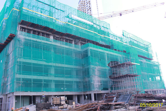 Tổng thể Block B của LuxGarden. Ảnh:Saigonhighland