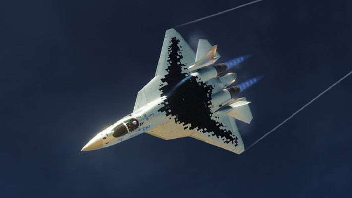 Su-57 là máy bay chiến đấu tàng hình đa năng thế hệ thứ 5 và được xem là tiêm kích hiện đại nhất của Nga. Đây là máy bay chiến đấu đa nhiệm, được thiết kế để tiêu diệt các mục tiêu trên không, trên bộ và trên biển.