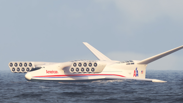 Aerocon Wingship hoạt động nhờ 20 động cơ tên lửa gắn dọc cánh gần mũi máy bay, theo dự kiến có thể di chuyển hơn 19.300 mét.