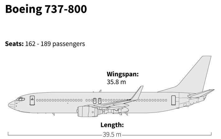 737-800 là biến thể phổ biến nhất của 737NG đồng thời cũng là loại máy bay thân hẹp được sử dụng rộng rãi nhất.