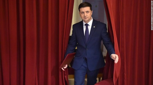 Trước khi hoạt động chính trị, ông Zelensky là một diễn viên, nghệ sĩ hài.