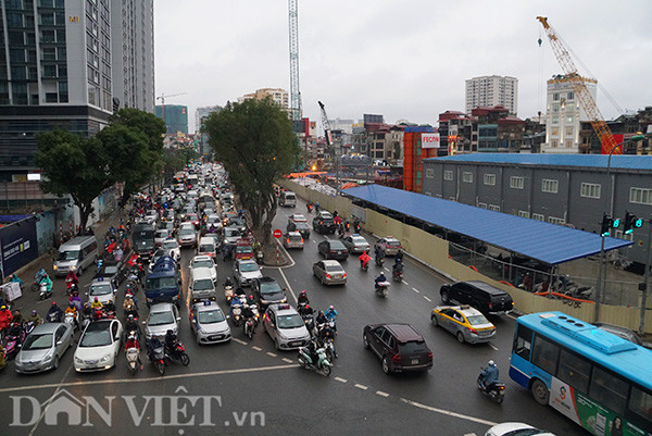 Sở Giao thông vận tải Hà Nội đảm bảo một số tuyến đường sẽ hoàn thành trước dịp Tết nguyên đán sắp tới.