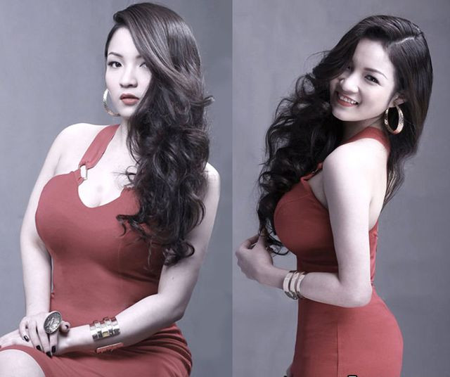 2. Thủy Top Đứng đầu danh sách "siêu vòng 1" không ai khác chính là Thủy Top, cô được đánh giá là một trong những mỹ nhân có thân hình gợi cảm tự nhiên nhất.