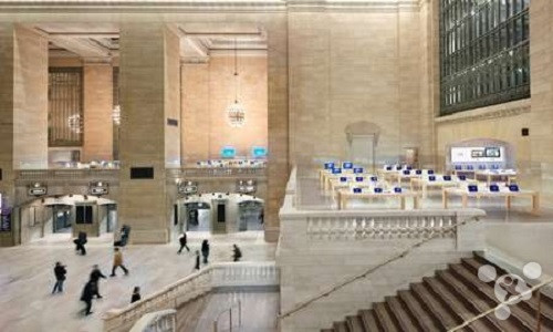 Top 5 - Store Central Station, New York: New York có tận hai cửa hàng bán lẻ Apple lọt vào danh sách này. Store Central Station được lựa chọn bởi nó có một vẻ uy nghi mà các cửa hàng khác chưa từng có.