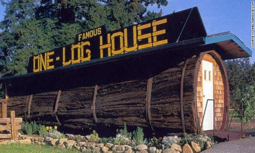 One Log là tên một ngôi nhà hình khúc gỗ tại Garberville, California, Mỹ. Nó ra đời từ một cây gỗ đỏ có niên đại 2.100 năm, khối lượng 42 tấn, chiều cao 10 m.