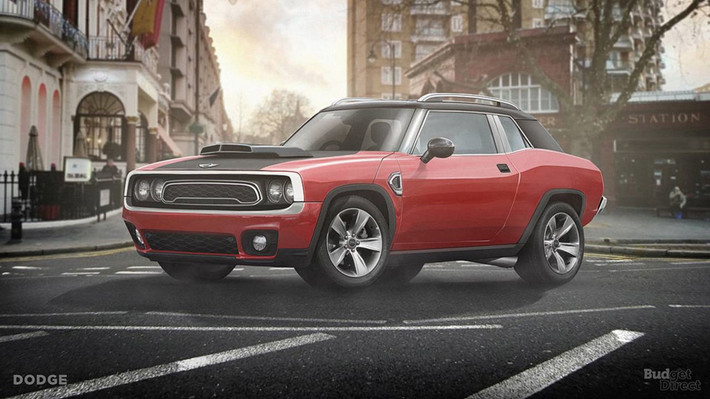Thiết kế góc cạnh của chiếc Challenger mà vẫn mang dáng dấp thể thao và gợi lên hình ảnh của Mini khiến cho chiếc xe cơ bắp Mini Dodge trông như một phiên bản thu nhỏ của Dodge Challenger.