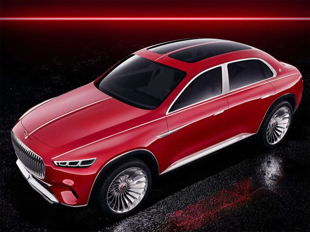 Nhìn tổng thể bản concep Mercedes-Maybach mới dự kiến được điện hóa hoàn toàn với 4 mô tơ điện trên 4 bánh cho tổng công suất 738 mã lực đi kèm ắc quy lithium-ion 80 kWh đặt dưới gầm hoặc động cơ V8 tăng áp kép 500 mã lực.