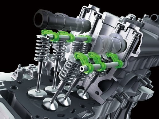 Bên cạnh đó, giới hạn vòng tua máy của chiếc xe môtô thể thao nhà Kawasaki cũng tăng thêm 600 vòng/phút so với phiên bản hiện tại.
