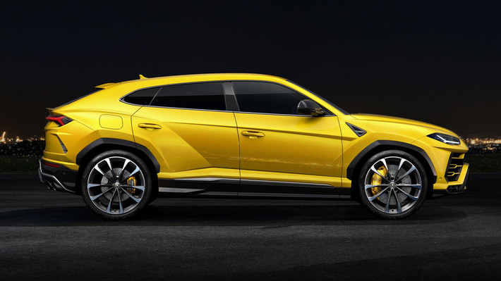 Ở phiên bản tiêu chuẩn, Urus sẽ được hãng siêu xe Lamborghini cung cấp 3 tùy chọn sơn ngoại thất, gồm đen, ghi sáng và vàng.