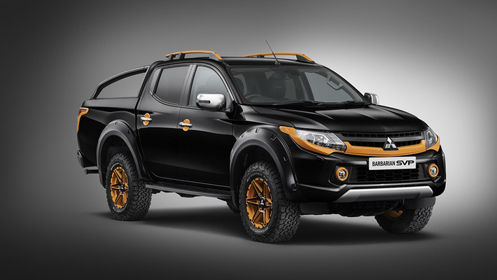 Mitsubishi khiến dân mê xe off road mê mẩn khi vừa mẫu xe bán tải Mitsubishi Triton L200 Barbarian SVP II bản đặc biệt tại Anh Quốc với giá bán khởi điểm khoảng từ 954,5 triệu đồng. Đây là mẫu xe thứ hai được sản xuất bởi bộ phận Special Vehicles Projects của thương hiệu.