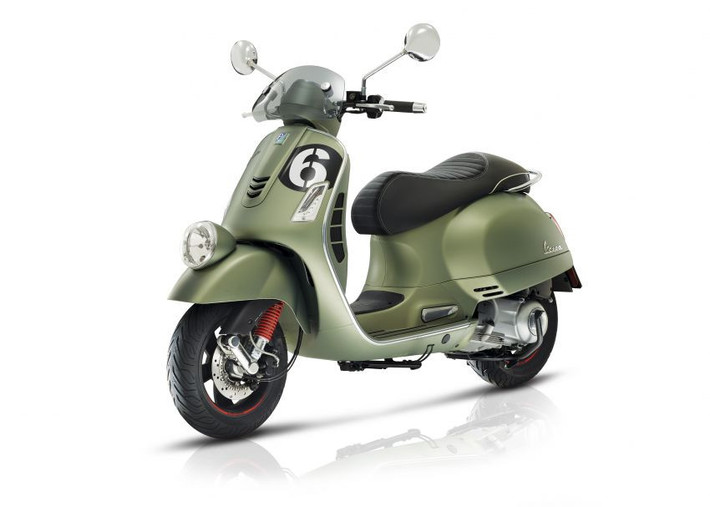 Cuối cùng là mẫu Vespa Sei Giorni mới được sản xuất nhằm kỷ niệm cuộc đua "Sei Giorni" hay còn gọi là "Six Days", được tổ chức vào năm 1951 tại Varese, Italy.