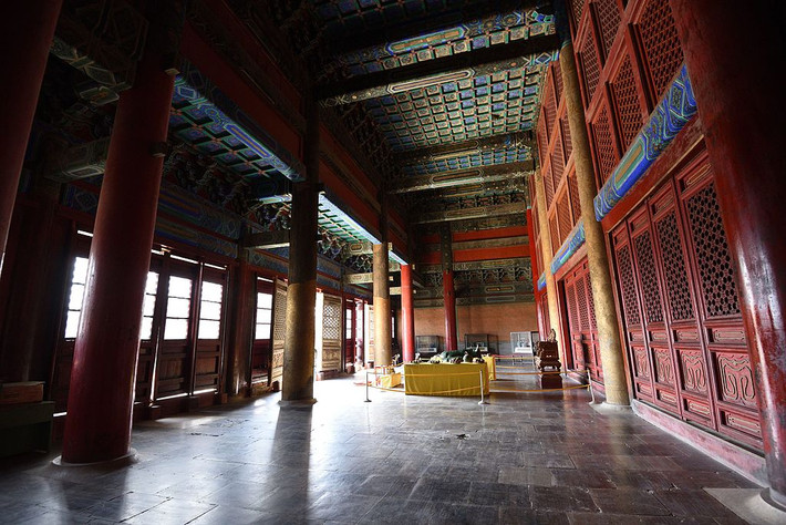 Trong ảnh là một kiến trúc còn nguyên vẹn tới ngày nay của Thanh Hiếu Lăng. Ảnh: Wikipedia.