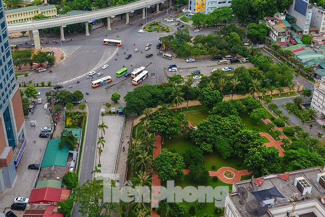 Điểm cuối tại vị trí nút giao Voi Phục.