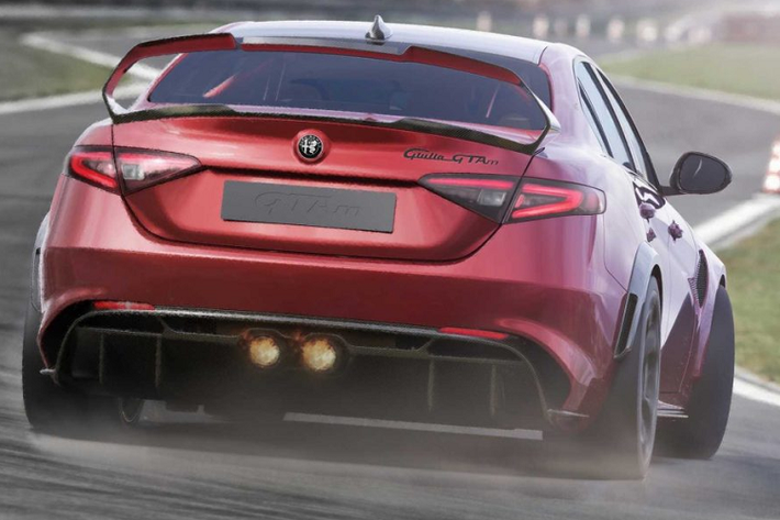 Giulia GTA sở hữu các chi tiết được làm bằng chất liệu carbon ở phần mui xe, nắp động cơ, cản trước và chắn bùn. Bộ chia phía trước của chiếc xe là thành quả trong sự hợp tác với thương hiệu với Sauber Engineering.