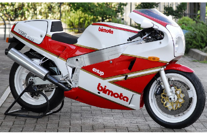 Do động cơ được lấy từ chiếc xe môtô Yamaha FZR1000 EXUP, vì thế mẫu xe này có tên là YB6. Bimota đã thiết kế lại chiếc xe nhằm giúp nó giảm được 23 kg, ngoài ra Bimota cũng bổ sung thêm cho chiếc YB6 nhiều công nghệ mới. Sau khi hoàn thành việc nâng cấp, chiếc xe với công suất 147 mã lực có thể đạt được vận tốc 270 km/h.