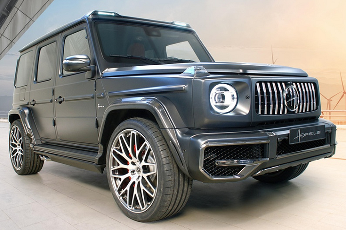 Hofele đã cung cấp gói độ đặc biệt với tùy chọn cấu hình cho Mercedes-Benz G-Class 6 chỗ ngồi, cùng cách bố trí 3 hàng ghế (2-2-2) cho dòng xe địa hình huyền thoại đến từ Đức.
