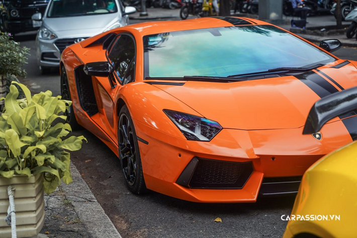 Thuộc phiên bản đầu tiên của dòng xe Aventador, không có gì bất ngờ khi chiếc xe này sử dụng bộ mâm năm chấu với thiết kế chữ Y to bản. Bộ mâm được sơn màu đen bóng nhưng được làm nổi bật bởi cùm phanh màu vàng nằm phía trong. Ở những đời xe về sau, Lamborghini đã cung cấp thêm tùy chọn mâm Dione với thiết kế thanh mảnh hơn, hay mâm Dianthus với thiết kế đa chấu,…