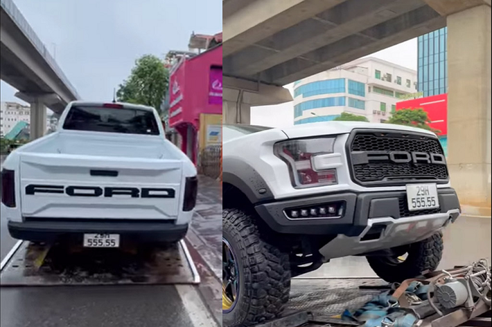Chiếc Ford Ranger biển ngũ quý 5 “29H-55555” này thuộc một người chơi xe biển đẹp ở Hà Nội. Ngoài chiếc bán tải mang biển ngũ quý 5, người này còn sở hữu nhiều mẫu xe mang biển ngũ quý khác như: Kia Sonet ngũ quý 9, Kia Morning ngũ quý 7, Hyundai Grand i10 ngũ quý 6,…