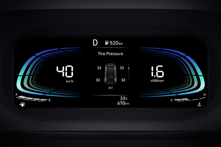 Động cơ kết hợp với hộp số sàn 6 cấp hoặc hộp số biến thiên vô cấp IVT và hệ dẫn động cầu trước. Tại thị trường Indonesia, mẫu MPV này được chia thành 4 phiên bản, bao gồm Active, Trend, Style và Prime. Trong đó, bản Active được trang bị đèn pha Halogen, vành 15 inch, màn hình LCD 3,5 inch trong bảng đồng hồ, màn hình trung tâm 8 inch, 4 loa, ghế bọc nỉ và 2 túi khí. Bản Trend có thêm hệ thống điều khiển xe từ xa Bluelink, cảm biến đỗ xe và vành 16 inch.