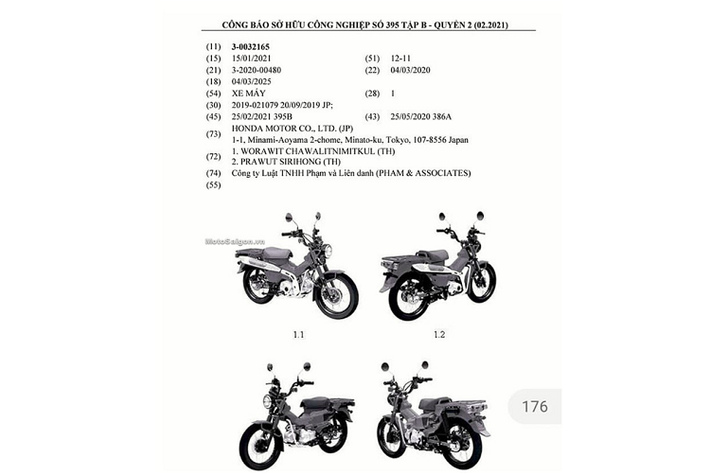 Trong năm 2021, hãng Honda đã đăng ký bảo hộ kiểu dáng công nghiệp cho CT125 ở thị trường Việt Nam. Tuy nhiên, mãi đến nay, mẫu mô tô cỡ nhỏ này vẫn chưa được phân phối chính hãng tại Việt Nam. Thay vào đó, chỉ có một số đại lý tư nhân nhập mẫu xe này về bán.