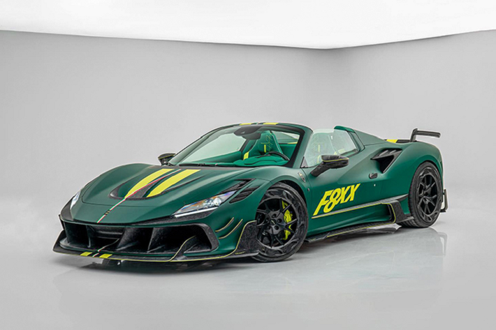 Sau hơn một năm kể từ khi chiếc F8XX dựa trên Ferrari F8 Tributo được Mansory ra mắt, hãng độ này gần đây đã ra mắt thêm phiên bản Ferrari F8XX của F8 Spider.