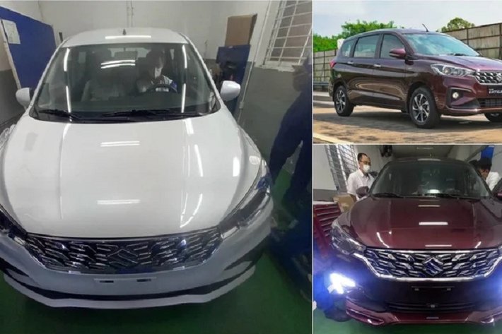 Cách đây không lâu, Suzuki Ertiga Hybrid 2023 mới đã được hoàn tất đăng kiểm tại Việt Nam. Chẳng bao lâu sau đó, những hình ảnh được cho là của mẫu xe này ở Việt Nam đã được đăng lên mạng.