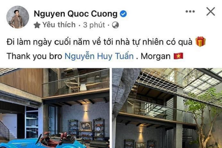 Mới đây, trên trang cá nhân của mình, doanh nhân Nguyễn Quốc Cường (Cường Đô la) đã chia sẻ những hình ảnh chào mừng chiếc Morgan Plus Four mui trần đã gia nhập vào bộ sưu tập dàn xế cực khủng của anh.