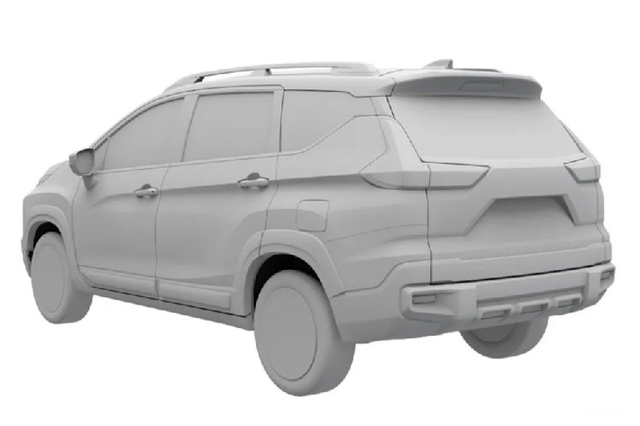Thay vào đó, rất có thể trong thời gian tới, Mitsubishi Xpander Cross 2023 mới cũng sẽ được nâng cấp thiết kế tương tự Xpander 2022. Những hình ảnh mới được đăng lên trang web của Bộ Luật pháp và Nhân quyền Indonesia đã chứng tỏ điều đó. Qua những hình ảnh này, có thể thấy Mitsubishi Xpander Cross 2023 được bổ sung lưới tản nhiệt mới với 2 nẹp nằm ngang. Lưới tản nhiệt vẫn được bao quanh bằng nẹp mạ crôm hình chữ "X" như trước.