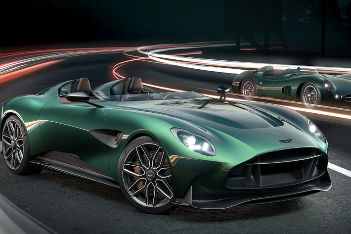 Aston Martin DBR22 mới chính là mẫu xe hiện đại với thiết kế buồng lái mở tiếp theo của thương hiệu và xe sẽ được trưng bày tại Tuần lễ xe hơi Monterey năm nay. Mẫu concept kỷ niệm 10 năm ra đời của bộ phận cá nhân hóa Q của Aston Martin.