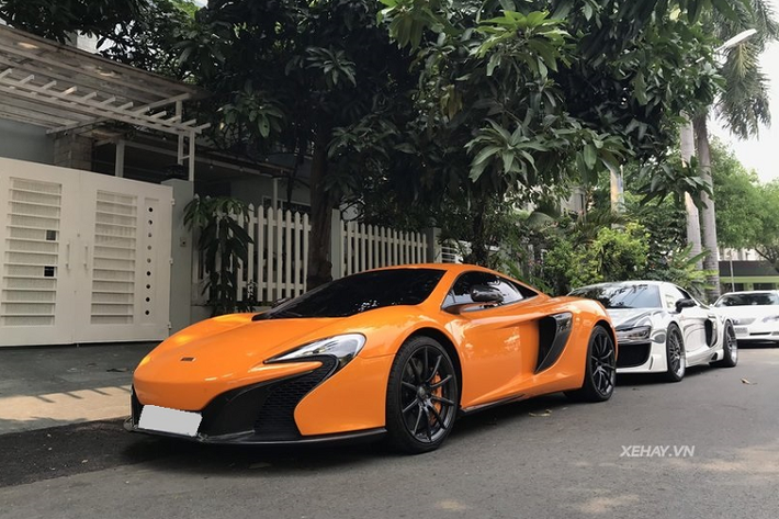 Tại Việt Nam, số lượng của siêu xe Mclaren 650S khá đông đảo nhưng đều là bản Spider, chỉ có chiếc mới về là thuộc bản Coupe.