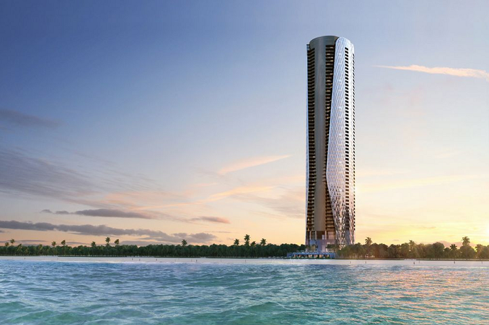 Điểm ấn tượng của toà nhà này chính là chiếc thang máy tên Dezervator - đặt theo tên của đối tác phát triển, Dezer Development. Theo đó, mỗi một căn hộ sẽ có một garage riêng và chiếc thang máy Dezervator có khả năng vận chuyển ôtô lên từng nhà.