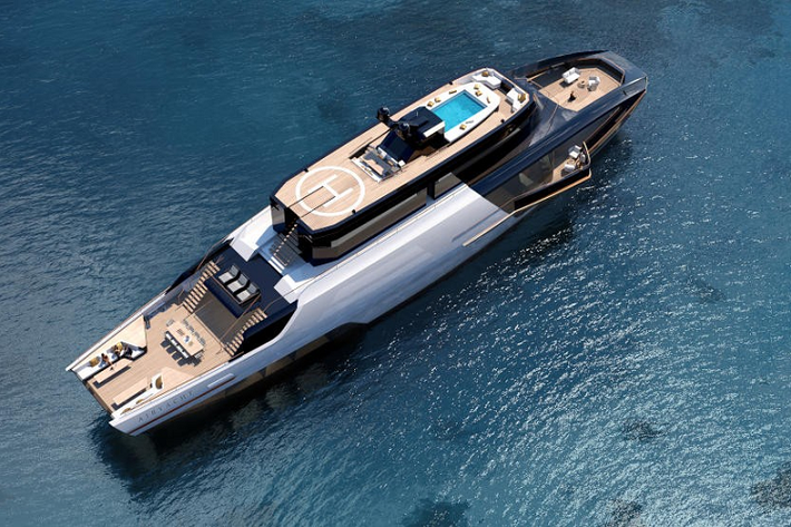 Du thuyền AirYacht đặc biệt này cũng sẽ có chỗ dành riêng cho nhóm ba phi công chịu trách nhiệm chuyến bay, những người sẽ ở trên “boong” thứ ba.