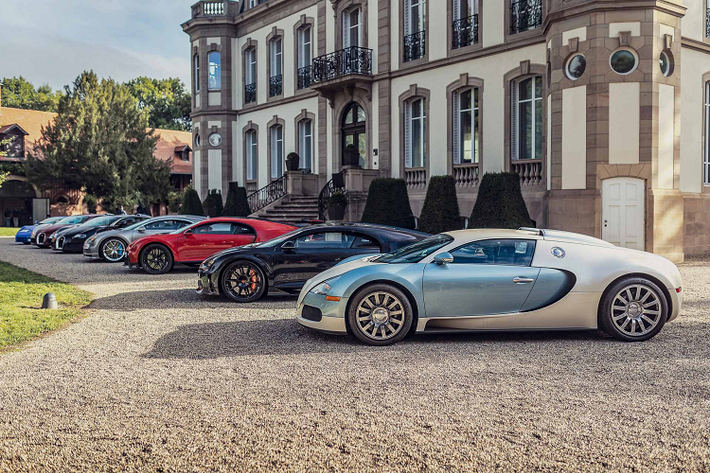 Sự kiện Bugatti Festival hàng năm do Enthousiastes Bugatti Alsace (EBA) tổ chức đã thu hút khoảng 56 mẫu Bugatti cổ điển cũng như hai chiếc Bugatti Veyron, một chiếc Veyron Grand Sport, một chiếc Chiron Sport và một chiếc EB110 hàng hiếm nhập lại từ Mỹ. Trong số những chiếc kinh điển đã tham gia sự kiện là Type 13, Type 35, Type 44, Type 49, Type 57 và Type 101.