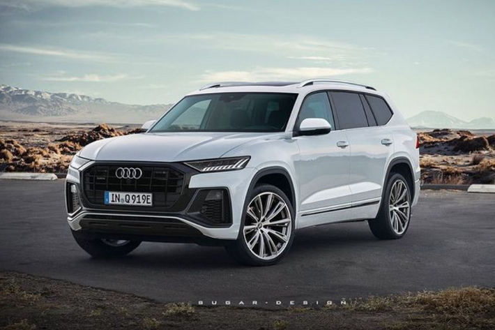 Mới đây, một nguyên mẫu của Audi Q9 hoàn toàn mới đã được bắt gặp khi đang chạy thử trên cung đường ngập tuyết, lần xuất hiện này chiếc xe vẫn được bọc ngụy trang kín nhưng vẫn để lộ một vài chi tiết về thiết kế.