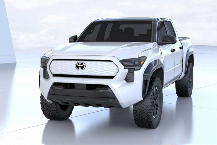 Trong số 15 mẫu concept xe điện mới được giới thiệu của Toyota và Lexus, một trong những mẫu xe ít được nhà sản xuất xe Nhật Bản nói đến nhất chính là mẫu bán tải tạm gọi chung chung là Toyota Pickup EV mới này. Tuy nhiên, chúng ta có vài bức ảnh khá rõ ràng để nhìn ngắm và đưa ra những suy đoán về nó.