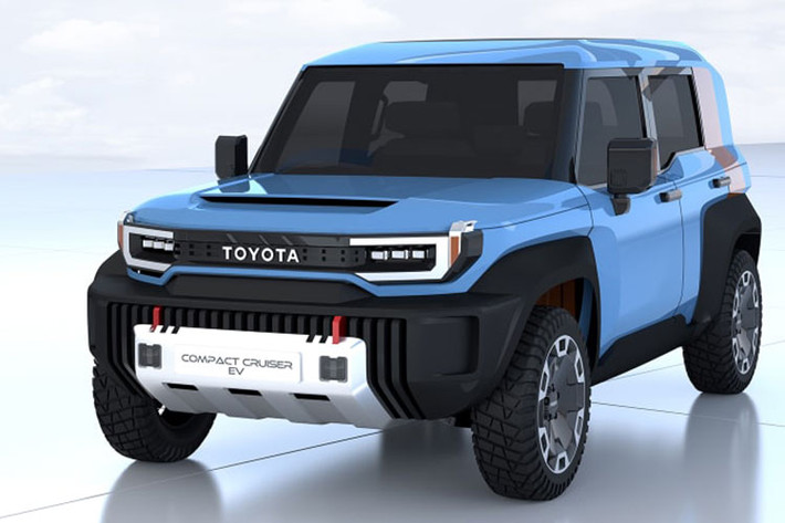Đúng như tên gọi, Toyota Compact Cruiser EV chạy điện và có kích thước nhỏ gọn. Có vẻ như mẫu xe này chỉ sở hữu kích thước tương đương với crossover đô thị Toyota CH-R.