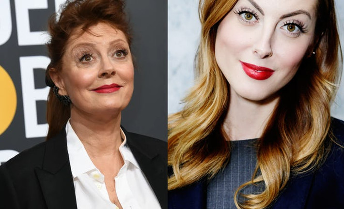 Susan Sarandon là diễn viên chính trong một số tác phẩm kinh điển như: Thelma & Louise, The Rocky Horror Picture Show,... Nhan sắc của cô đã được di truyền cho con gái Eva, dĩ nhiên Eva cũng có một sự nghiệp diễn xuất đáng nể.