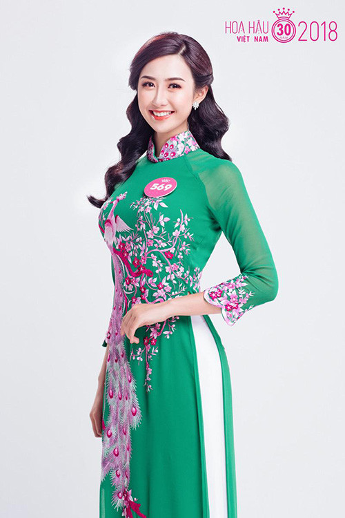 Người đẹp sinh năm 1995 là một trong những thí sinh sáng giá lọt vào chung kết cuộc thi Hoa hậu Việt Nam năm nay.