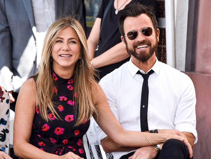 Nữ diễn viên có thời gian hạnh phúc với Justin Theroux nhưng chuyện tình của họ cũng nhanh chóng kết thúc sau 7 năm yêu nhau và 2 năm rưỡi chung sống. Ảnh: Yahoo