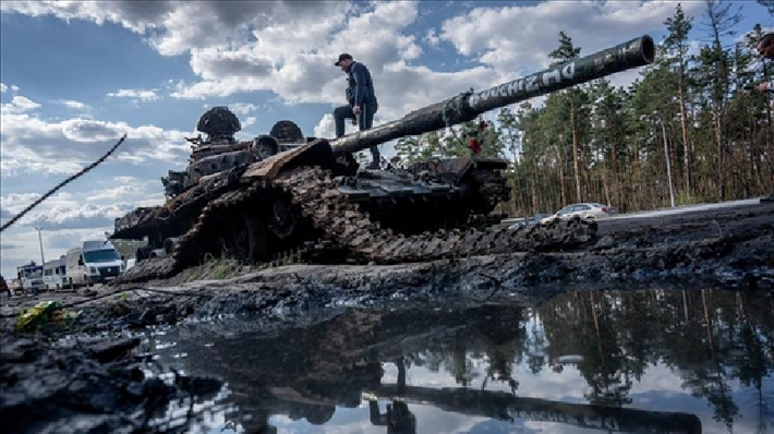 Đặc biệt, tại mặt trận Kursk, tổng số thương vong của quân đội Ukraine đã lên tới hơn 56.980 người. Ngoài ra, số lượng xe tăng, xe chiến đấu bộ binh, xe bọc thép chở quân, xe chiến đấu bọc thép, xe quân sự, pháo, pháo phản lực bị phá hủy cũng không thể đếm xuể. Ảnh: Anadolu Agency