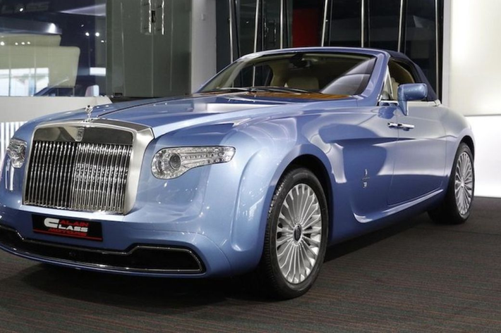 Rolls-Royce Pininfarina Hyperion Rolls-Royce Hyperion là một sản phẩm sáng tạo của hãng thiết kế danh tiếng Pininfarina, xe hiện đang thuộc sở hữu của AlAinClassMotors - một đại lý xe hơi ở Dubai. Hyperion bắt đầu vòng đời của mình vào năm 2008 khi xe được Roland Hall – một nhà sưu tầm xe danh tiếng đặt hàng với chi phí không xác định.