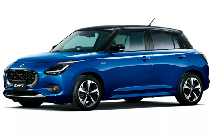 Suzuki Swift 2024 mới sở hữu kích thước dài x rộng x cao lần lượt là 3.860 x 1.695 x 1.500mm, với chiều dài cơ sở 2.450mm. So với thế hệ trước, Suzuki Swift 2024 thế hệ mới dài hơn 20 mm, cao hơn 5 mm nhưng hẹp hơn tới 40 mm.