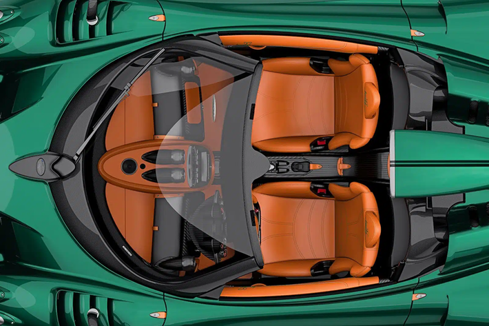 Imola Roadster là chiếc siêu xe tập trung vào đường đua nhưng vẫn hợp pháp sử dụng trên đường phố. Imola Roadster trang bị bộ mâm rèn kết hợp lốp Pirelli P Zero Trofeo R, kích thước bánh trước 265/30 R20 và bánh sau 355/25 R21.