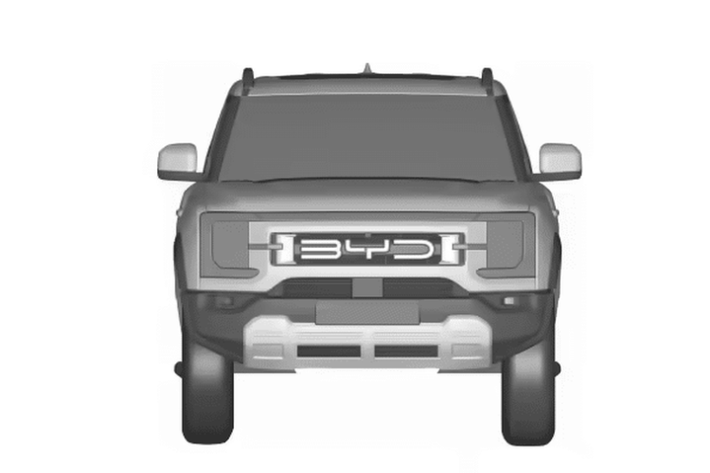 Theo đó, mẫu xe bán tải điện của BYD có kiểu dáng vuông vức và cấu hình cabin đôi. Phần mặt trước của xe được lấy cảm hứng "rất nhiều" từ hai mẫu xe nhà Ford là F-150 Lightning và Ranger.