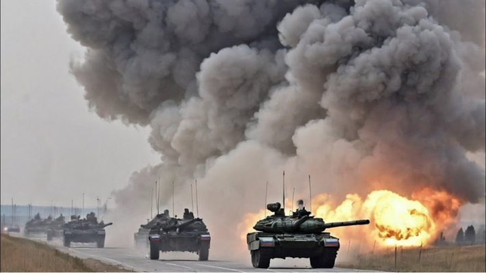Cùng lúc đó, quân Nga tiếp tục tấn công làng Lisivka phía tây Novohrodivka. Vào ngày 19/9, Quân đội Ukraine đã phát động một đợt phản công và suýt nữa đẩy lùi được quân Nga. Ảnh: Getty Images.