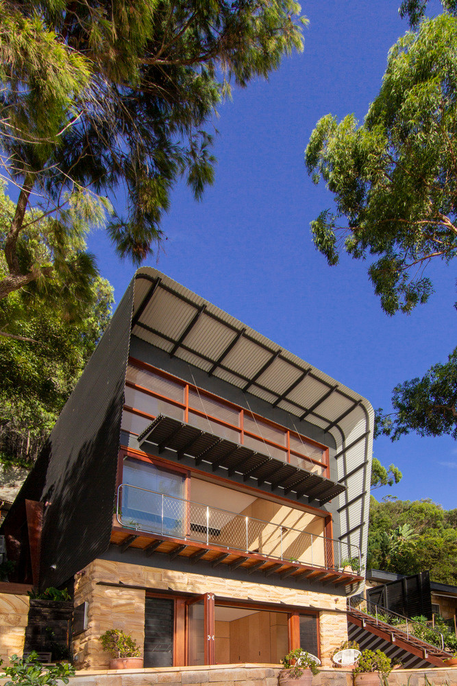 Hình ảnh bên ngoài ngôi nhà. Ảnh: Archdaily.