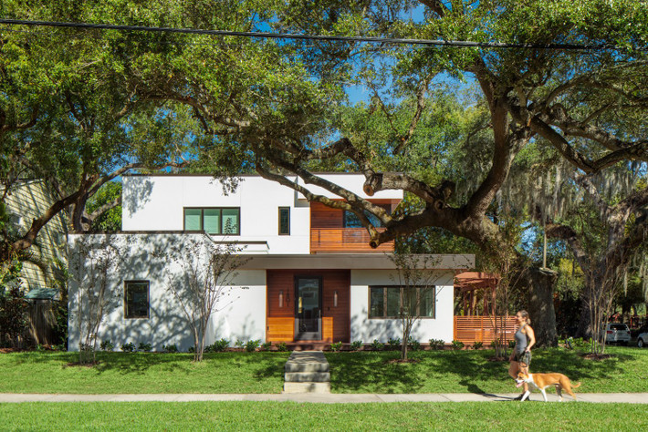Ngôi nhà mang tên Hyde Park House tọa lạc tại Tampa, bang Florida, Mỹ thuộc sở hữu của một cặp vợ cùng 2 con.