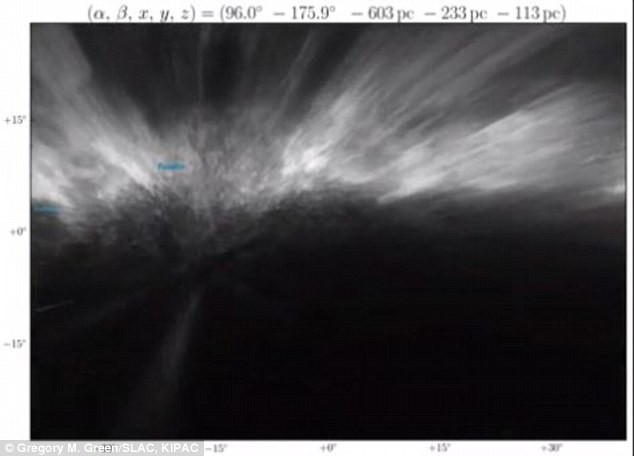 Để có được những bức ảnh này, nhóm nghiên cứu đã sử dụng thêm công cụ Dark Energy Spectroscopic Instrument (DESI) và một số thiết bị thăm dò hồng ngoại khác theo dõi dải Ngân hà suốt 3 năm. Nguồn ảnh: Dailymail.