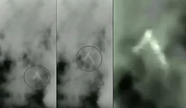 Vật thể nghi UFO được phát hiện vào ngày 3/8/2017 ngay trên bầu trời khu vực Bucharest, Romaniado nhân chứng tên là Mihai Daniel Dragu sử dụng máy ảnh nhiệt nhìn thấy. Nguồn ảnh: ufosightingshotspot.